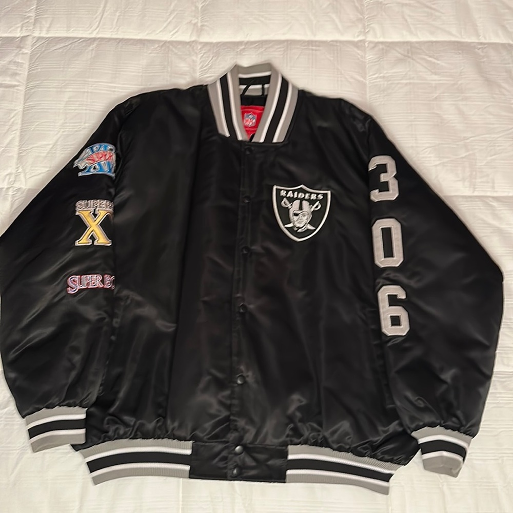 Raiders Satin Jacket